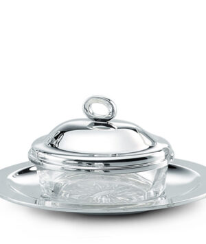 Formaggiera argento