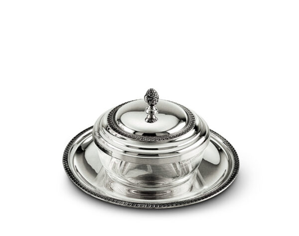 Formaggiera argento